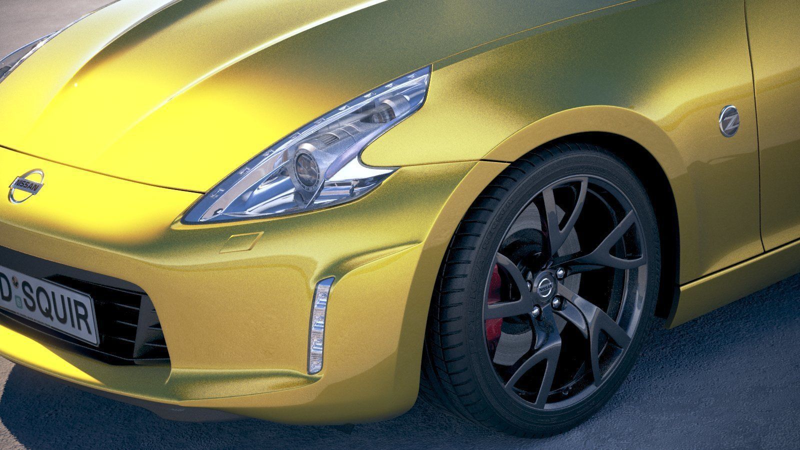Nissan 370Z Convertible 2017 3D model_2