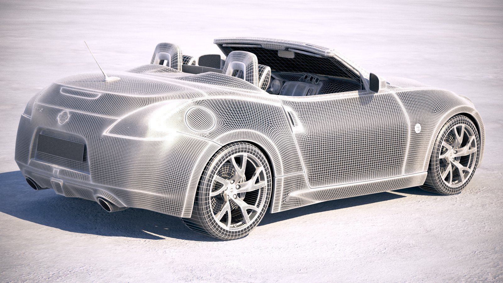 Nissan 370Z Convertible 2017 3D model_21