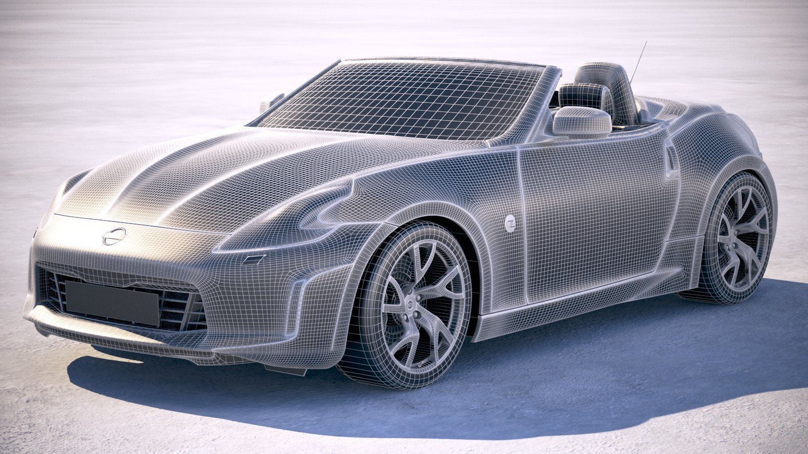 Nissan 370Z Convertible 2017 3D model_20