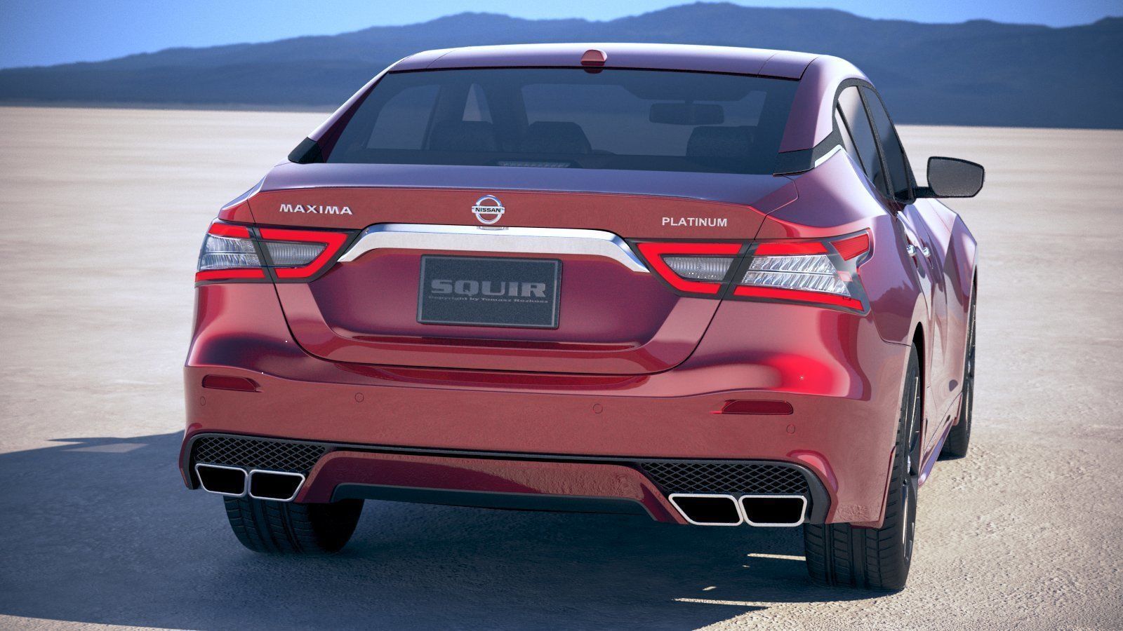 Nissan Maxima 2019 3D model_5