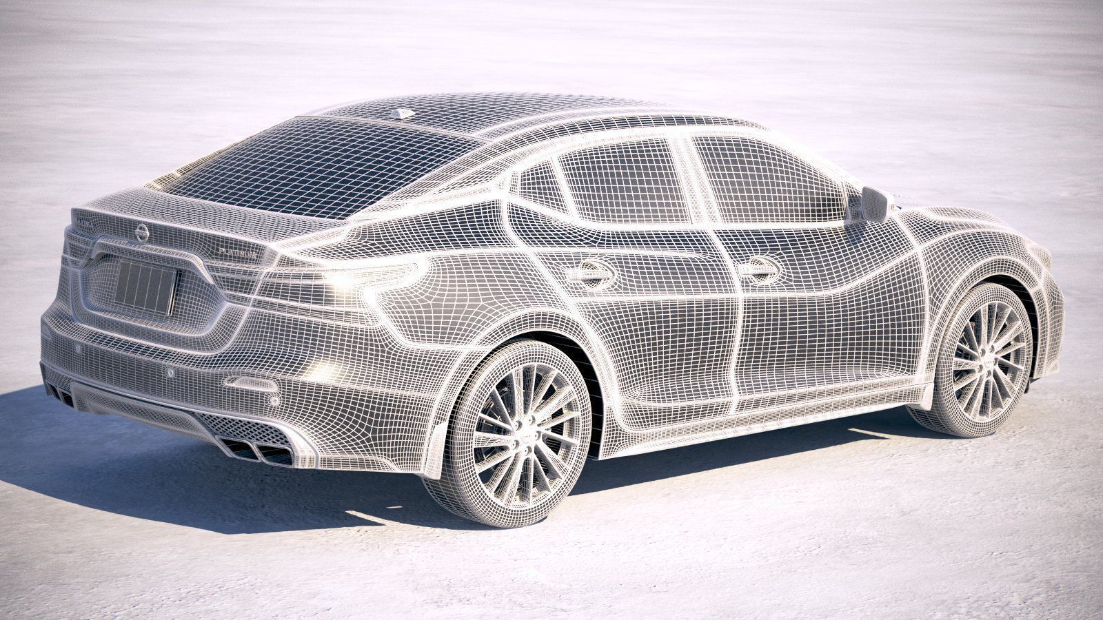 Nissan Maxima 2019 3D model_25