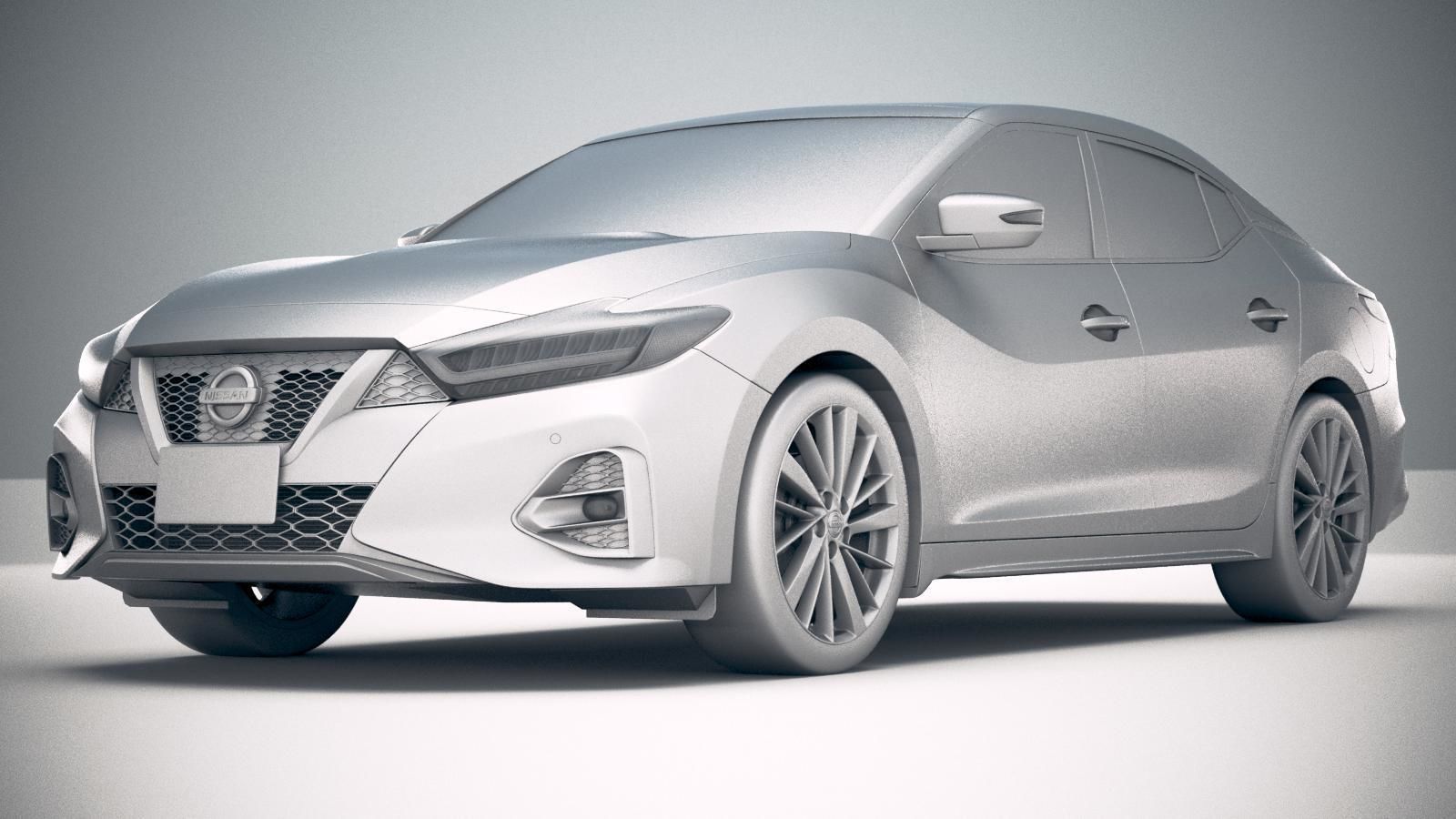 Nissan Maxima 2019 3D model_22