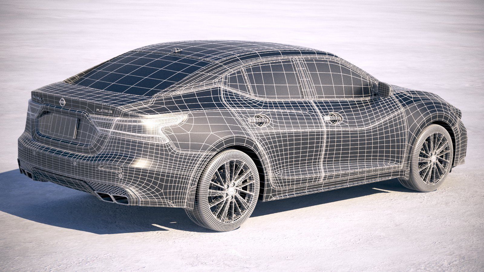 Nissan Maxima 2019 3D model_27