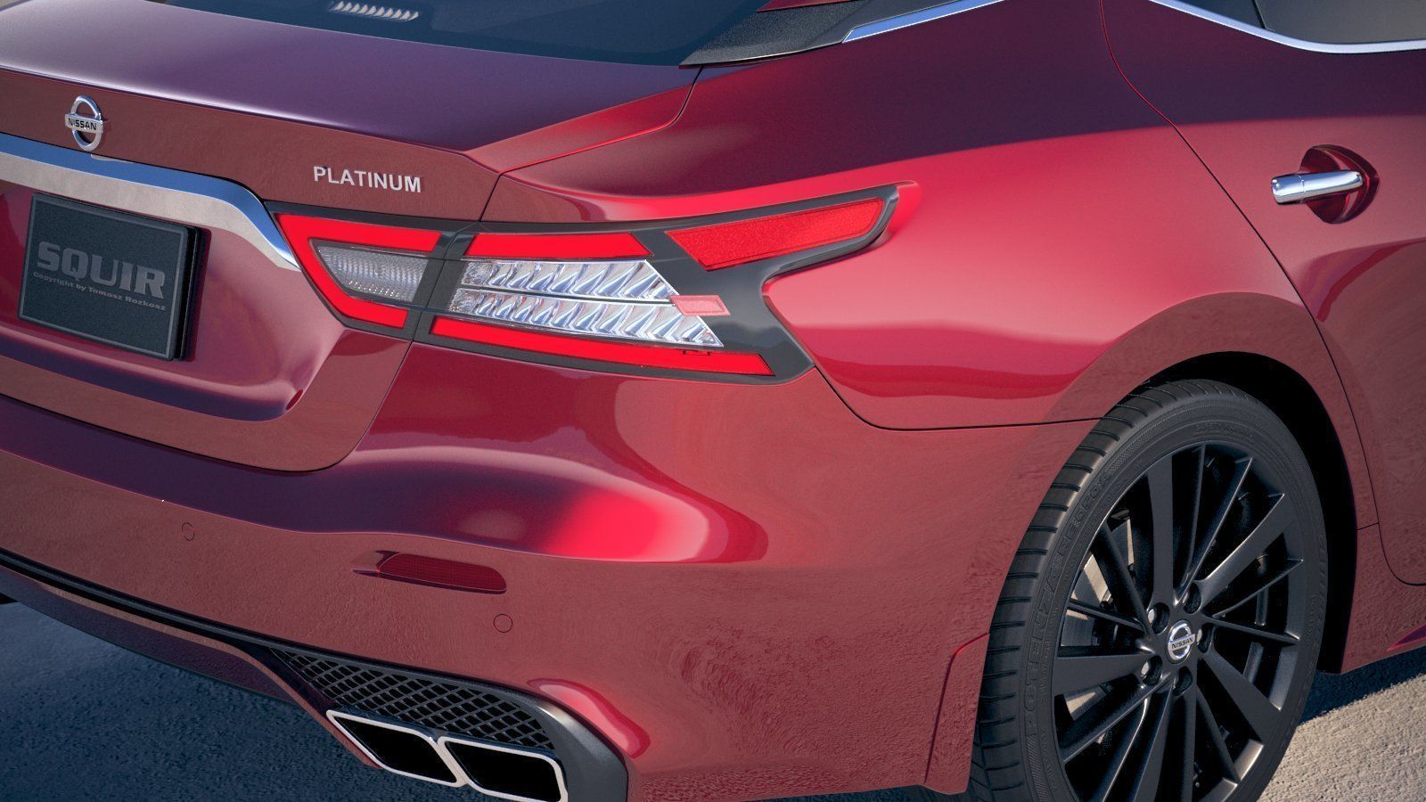 Nissan Maxima 2019 3D model_3