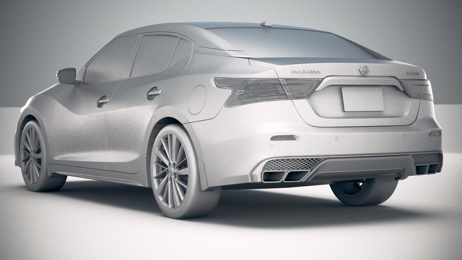 Nissan Maxima 2019 3D model_23