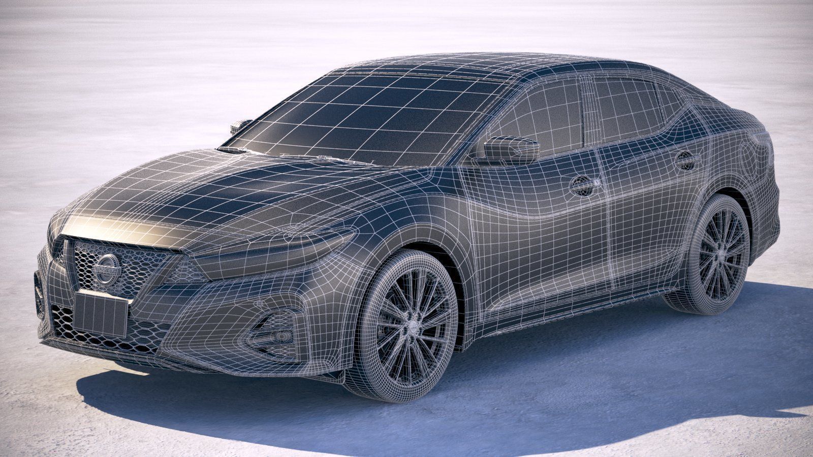 Nissan Maxima 2019 3D model_26