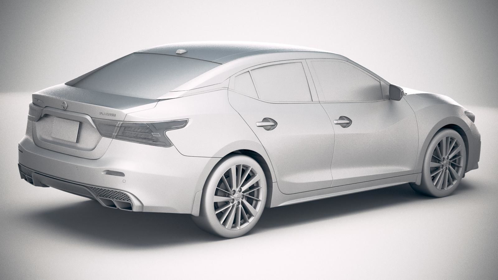 Nissan Maxima 2019 3D model_20
