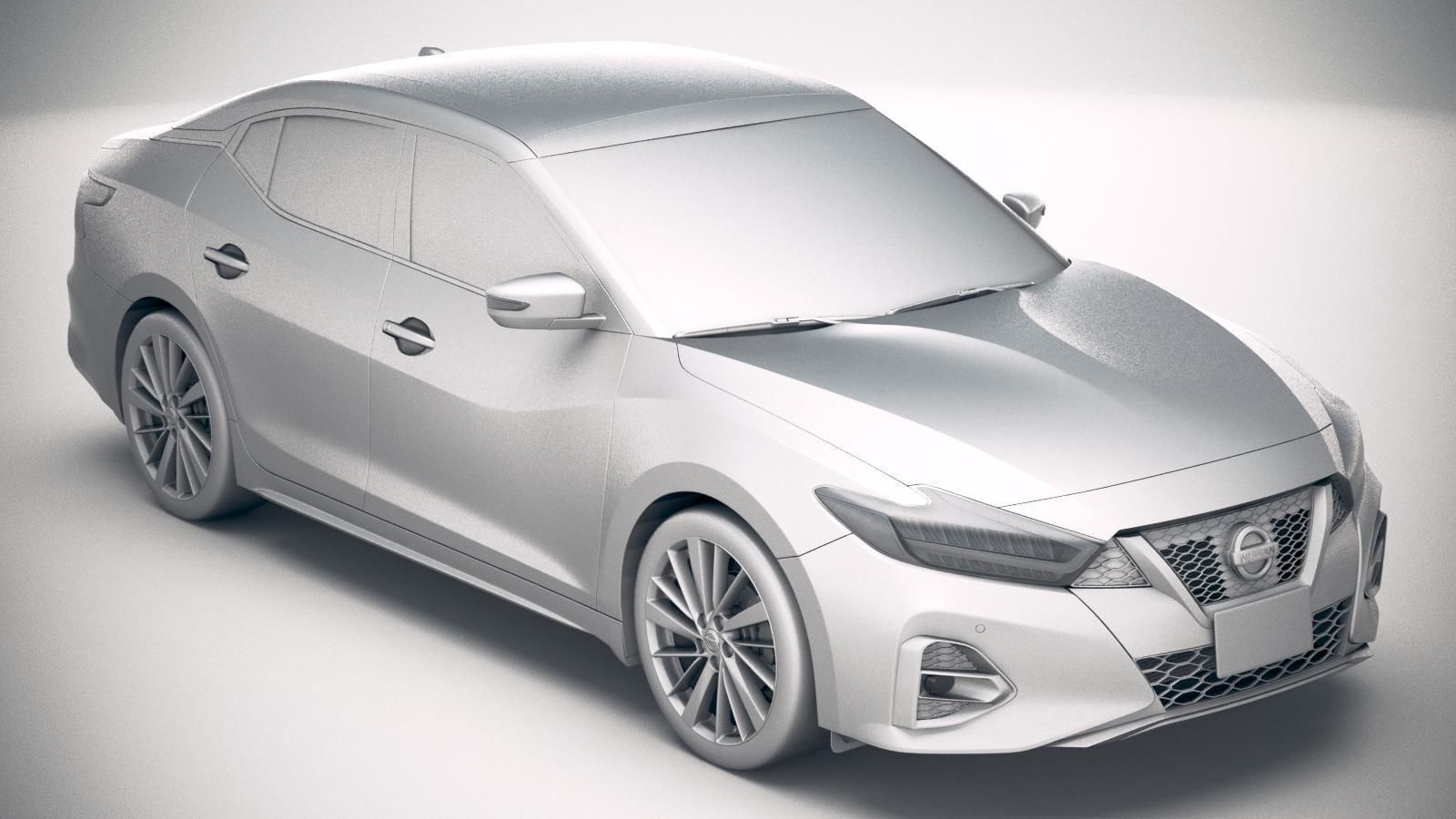 Nissan Maxima 2019 3D model_21