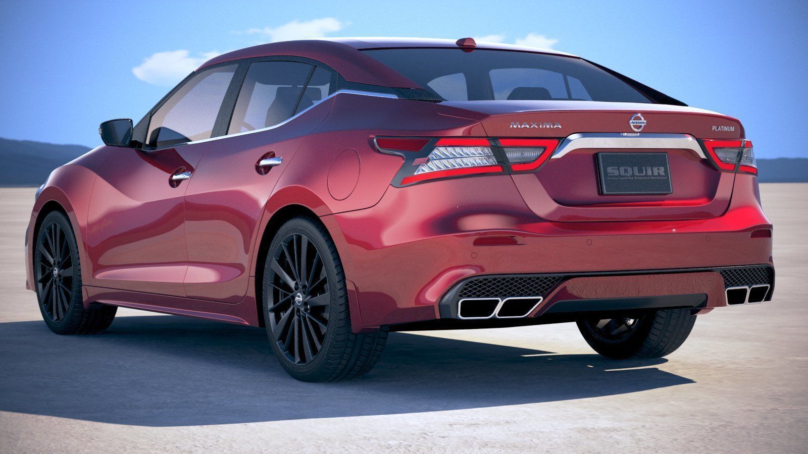 Nissan Maxima 2019 3D model_13