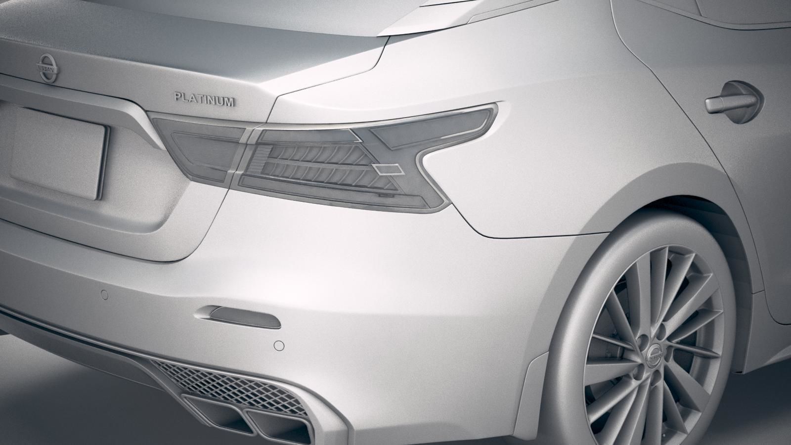 Nissan Maxima 2019 3D model_19