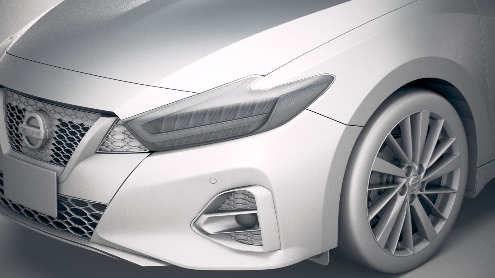Nissan Maxima 2019 3D model_18