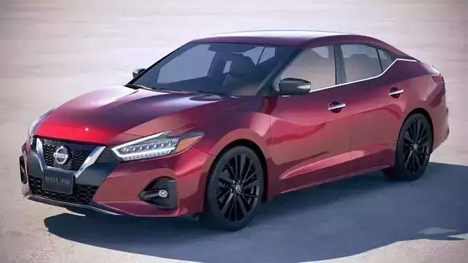 Nissan Maxima 2019 3D model Nissan Maxima 2019 3D model