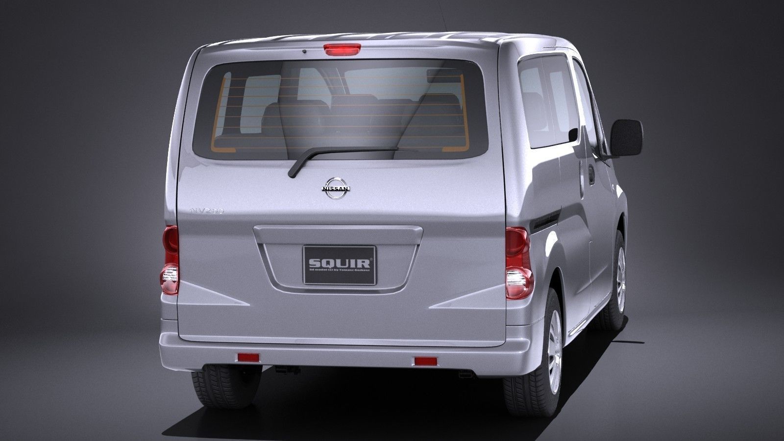 Nissan NV200 2010-2018 3D model_4