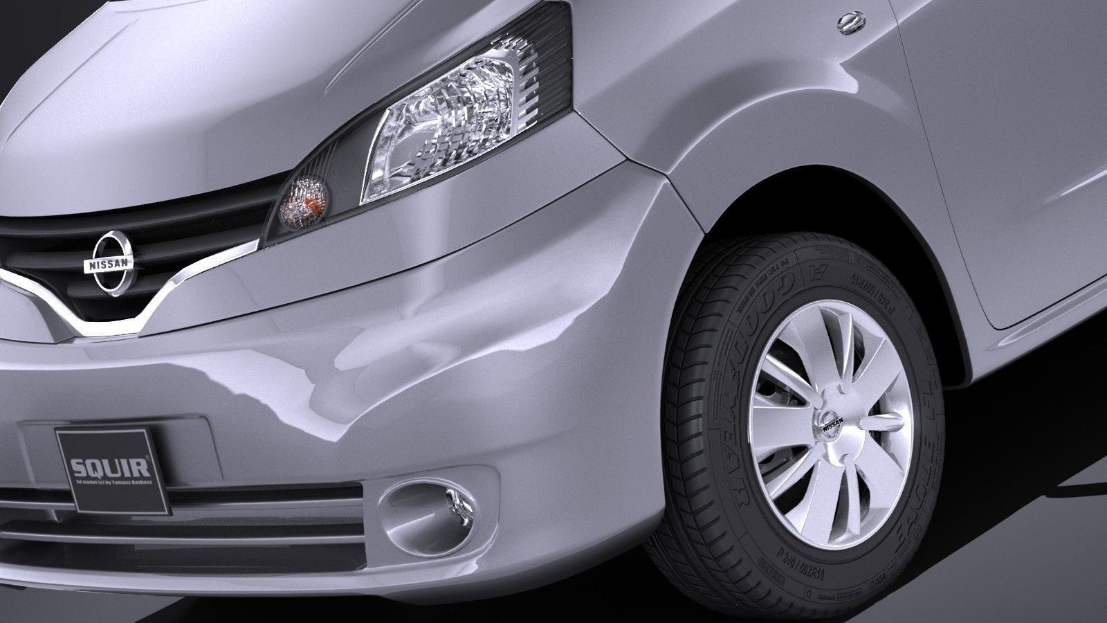 Nissan NV200 2010-2018 3D model_2