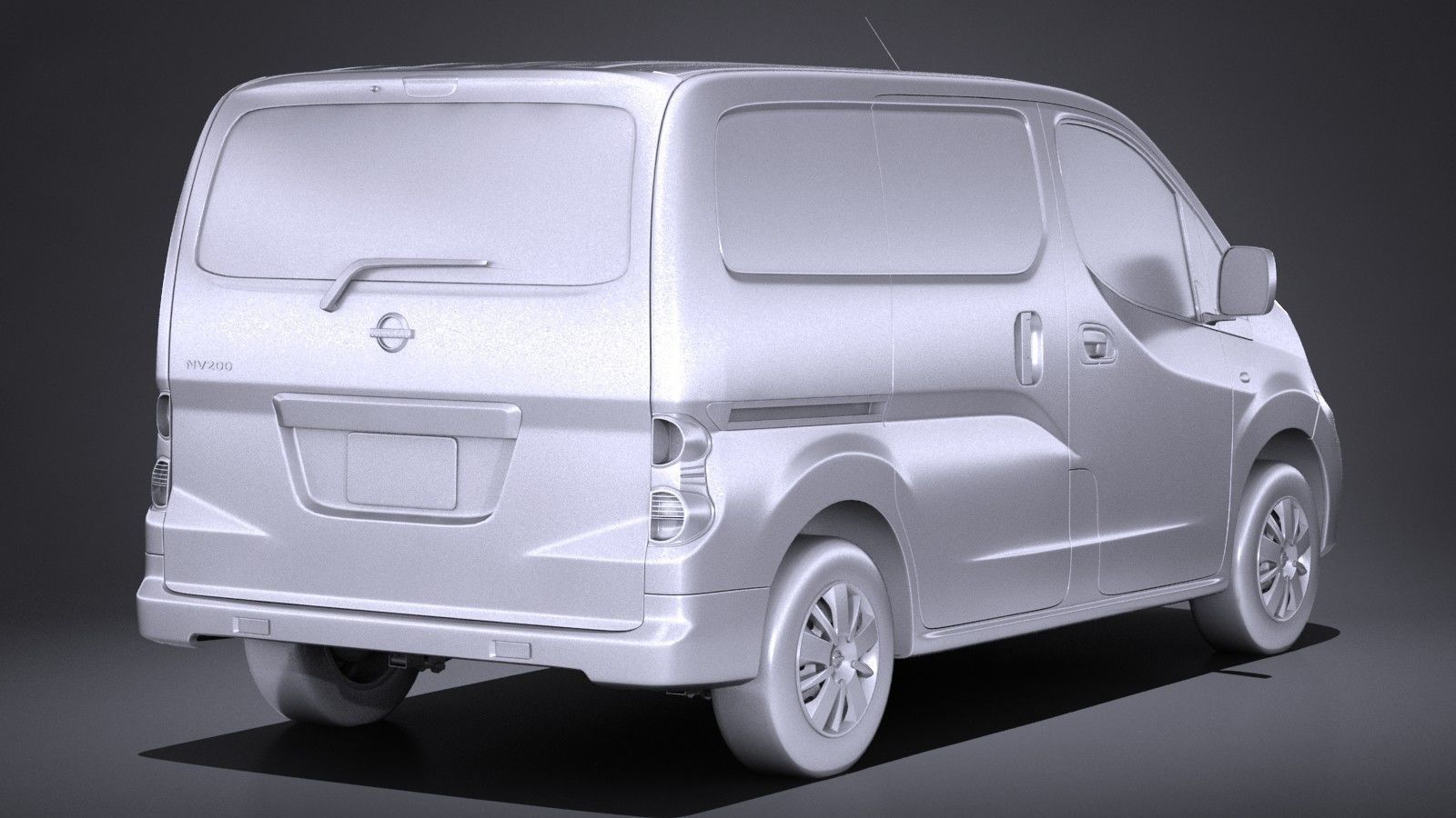Nissan NV200 2010-2018 3D model_11