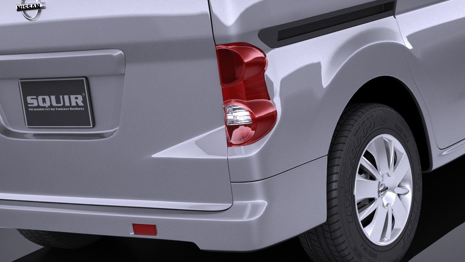 Nissan NV200 2010-2018 3D model_3