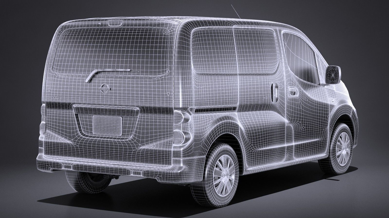 Nissan NV200 2010-2018 3D model_15