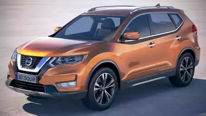 Nissan X-Trail Crossover 2018 3D model