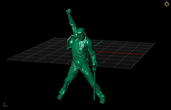 Freddie Mercury 3D print model