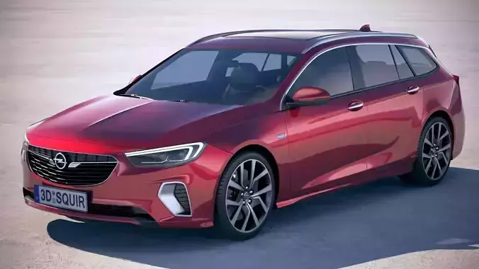 Opel Insignia GSI Sport Tourer 2019 3D model