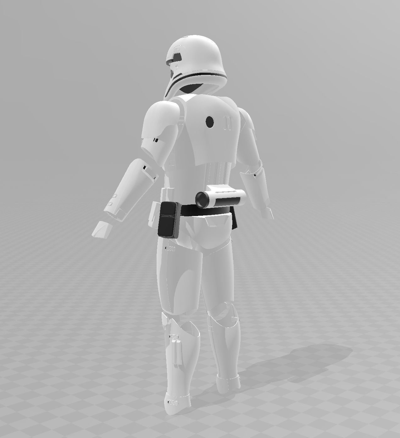 Star Wars TLJ Storm trooper Full Armour EP8 3D print model_9