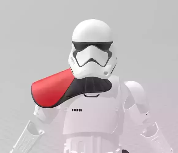 Star Wars TLJ Storm trooper Full Armour EP8 3D print model