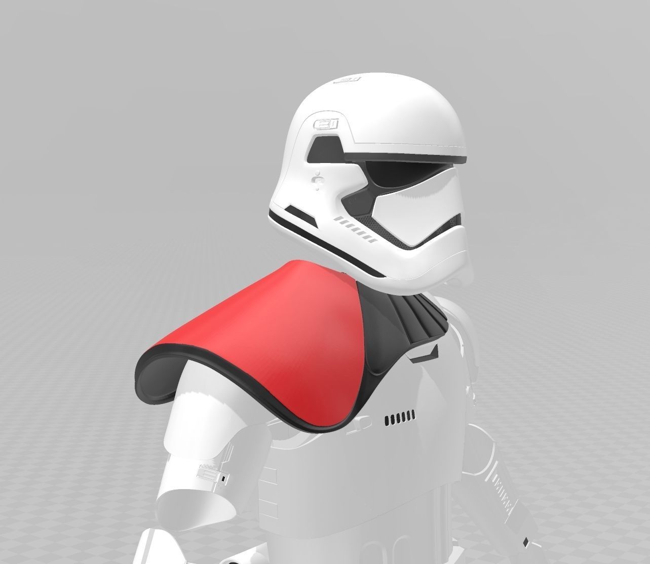 Star Wars TLJ Storm trooper Full Armour EP8 3D print model_1