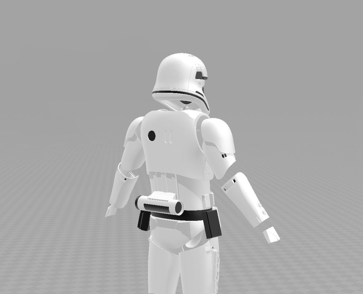 Star Wars TLJ Storm trooper Full Armour EP8 3D print model_6