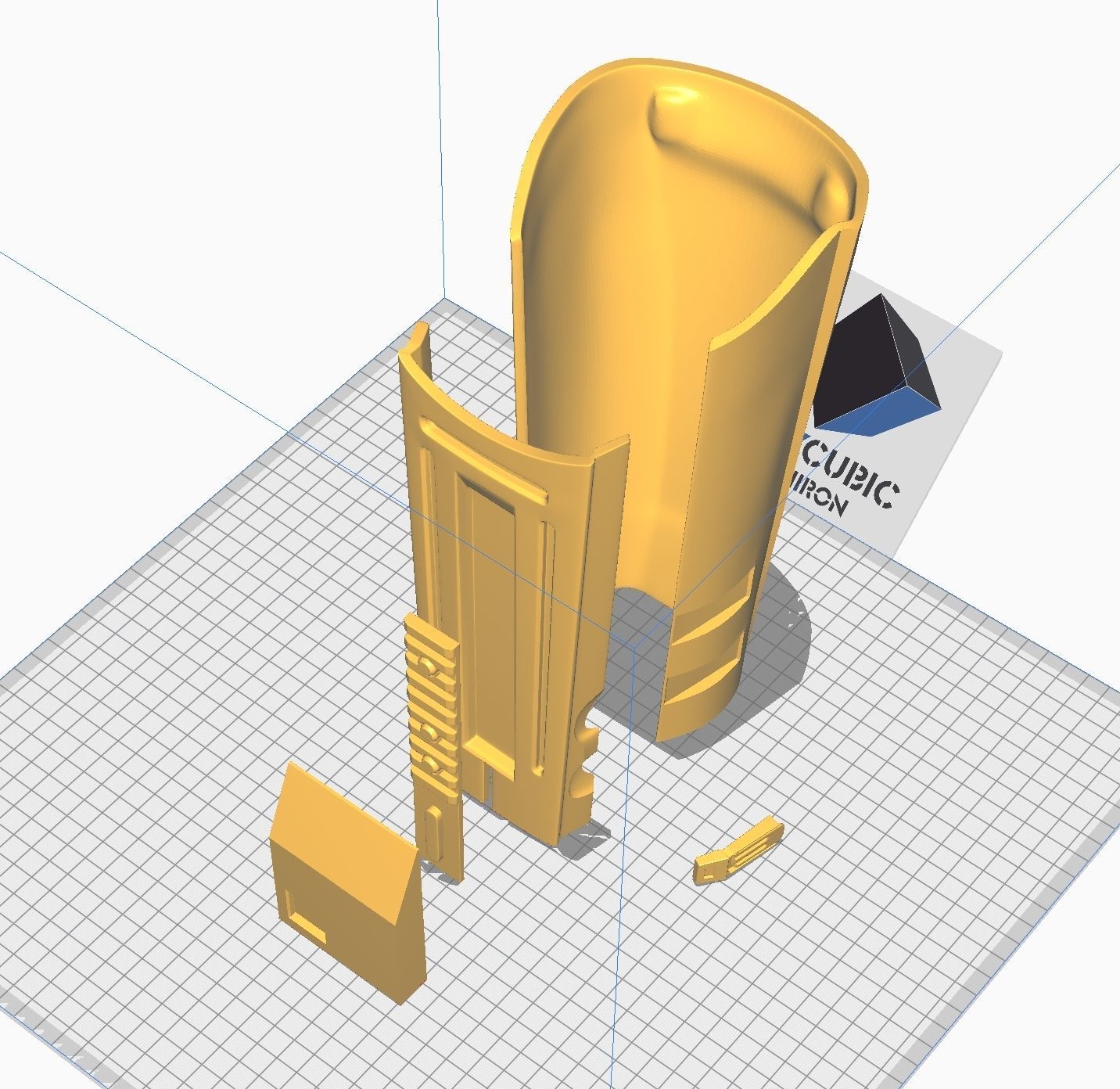 Star Wars TLJ Storm trooper Full Armour EP8 3D print model_60