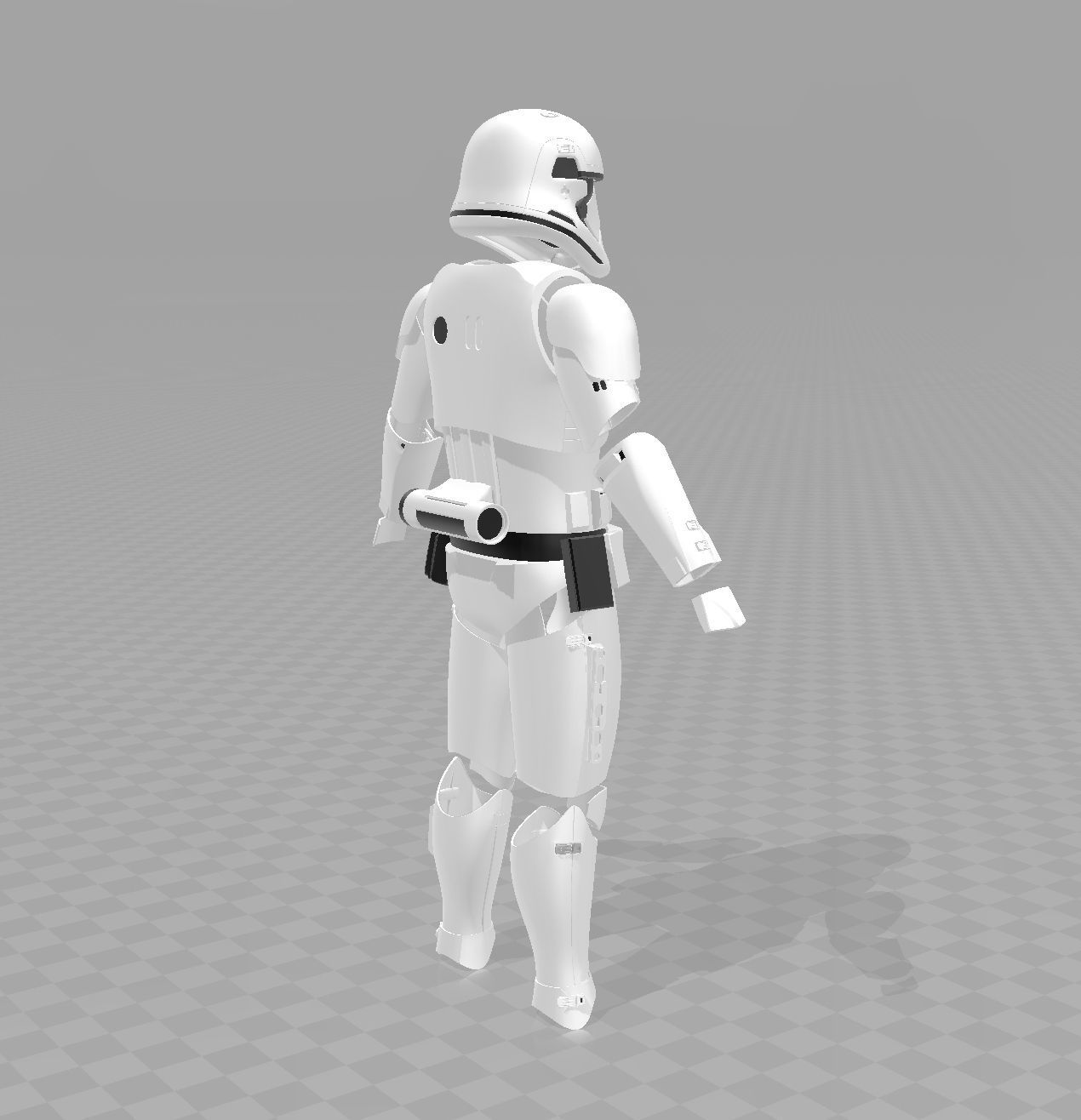 Star Wars TLJ Storm trooper Full Armour EP8 3D print model_11