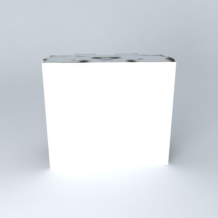 Anacaona building three Santo Domingo Dominican Republic. Free 3D model_1