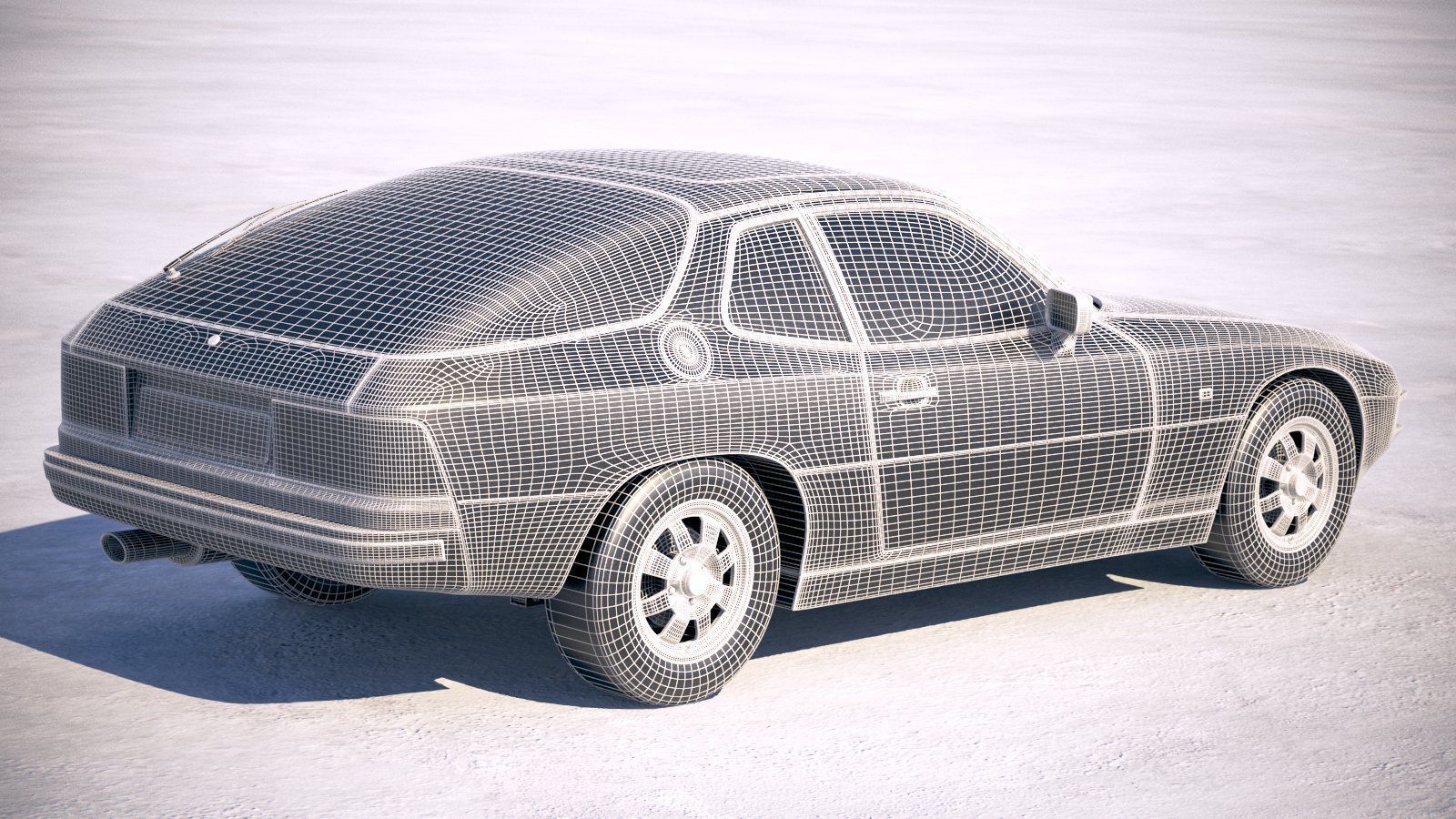 Porsche 924 1976-1988 3D model_21