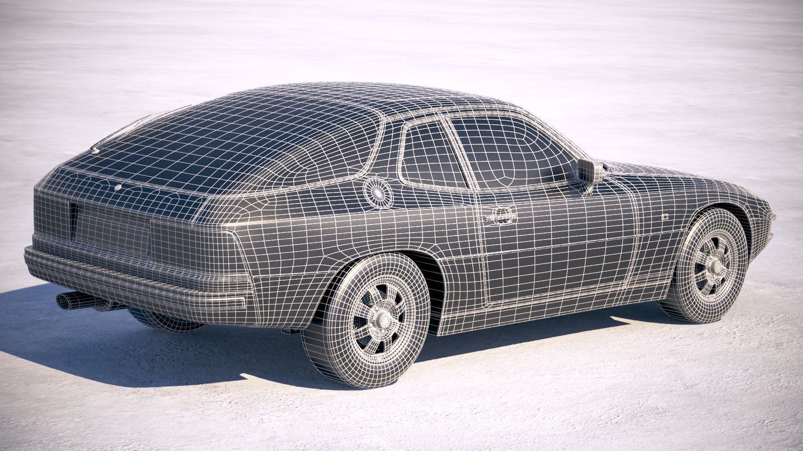 Porsche 924 1976-1988 3D model_23