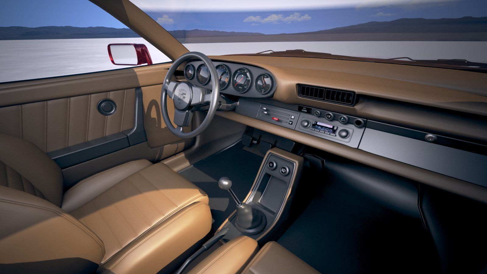 Porsche 924 1976-1988 3D model_18