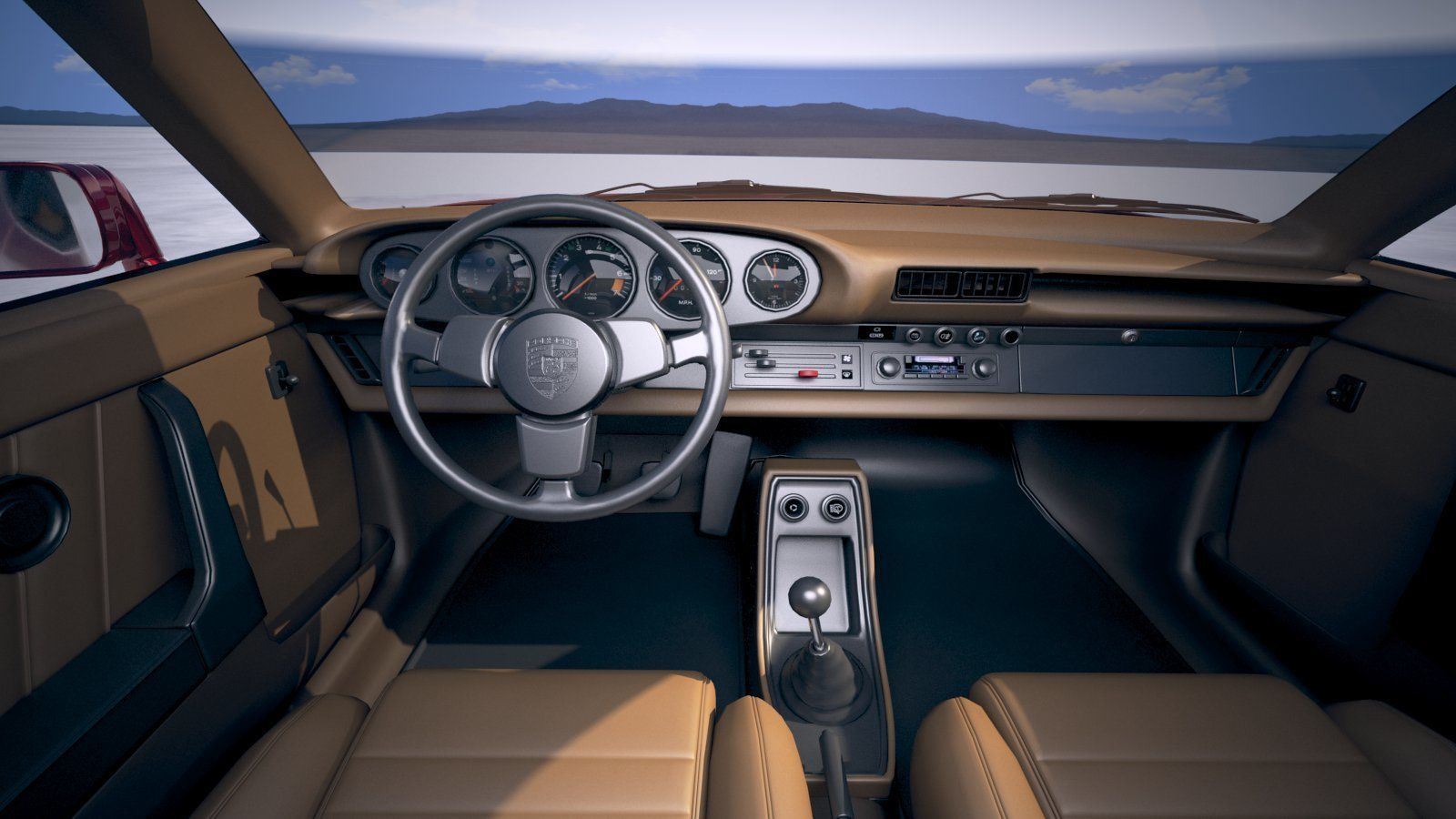 Porsche 924 1976-1988 3D model_17