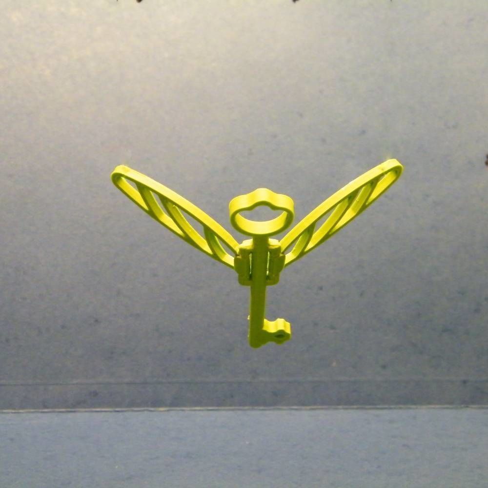 WINGED KEY 3D print model_8