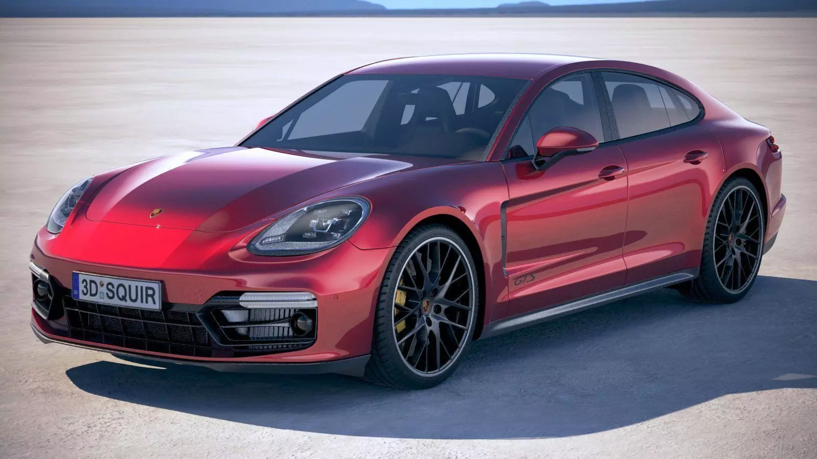 Porsche Panamera GTS 2019 3D model