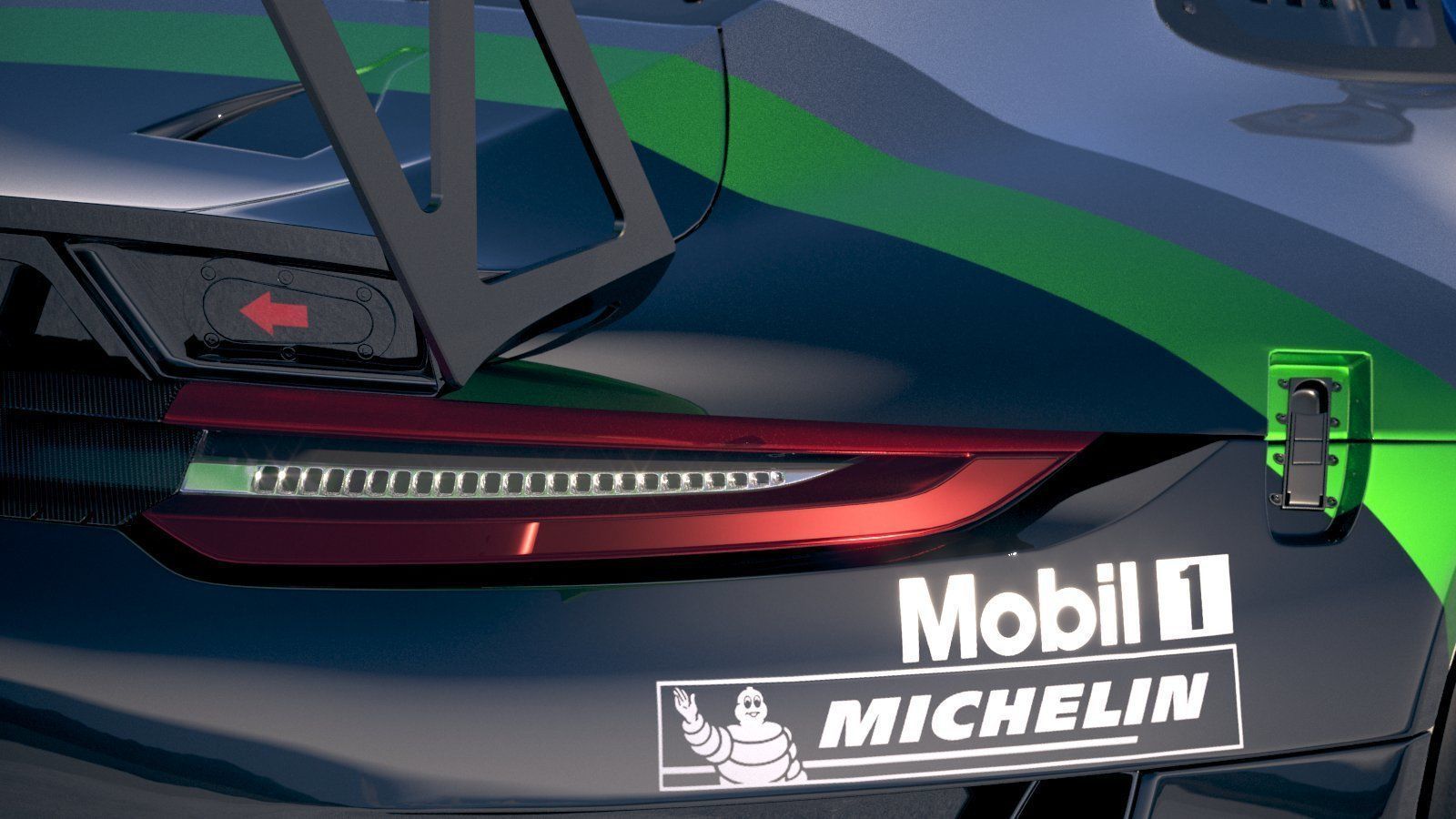 Porsche 911 GT3R 2019 3D model_16