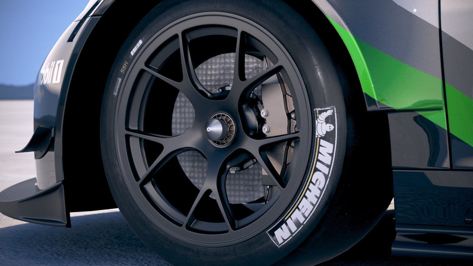 Porsche 911 GT3R 2019 3D model_14