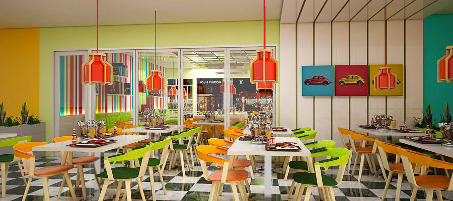 Pop Art Restaurat 3D model_2