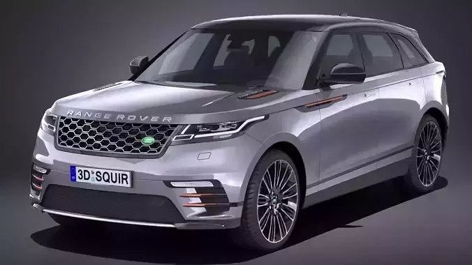 LowPoly Range Rover Velar 2018