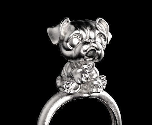 dog ring 3D print model