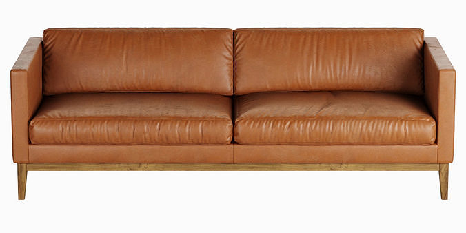 Swedese Madison Leather Sofa 3D model