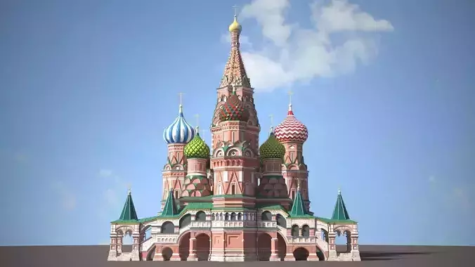 Saint Basils Cathedral 3D model
