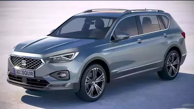 Seat Tarraco 2019 3D model
