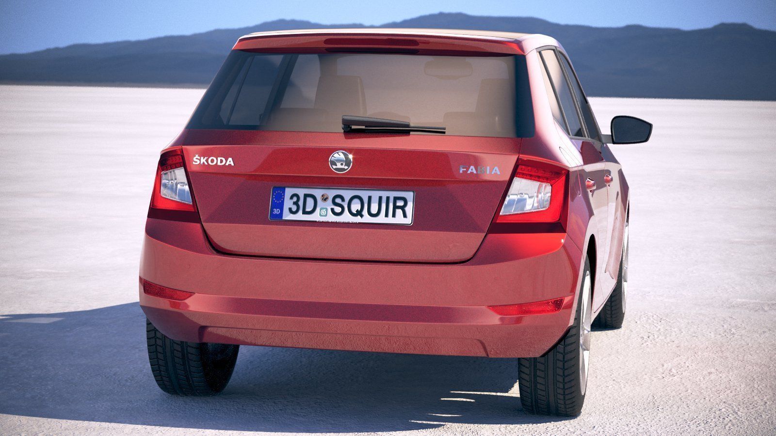 Skoda Fabia 2019 3D model_5