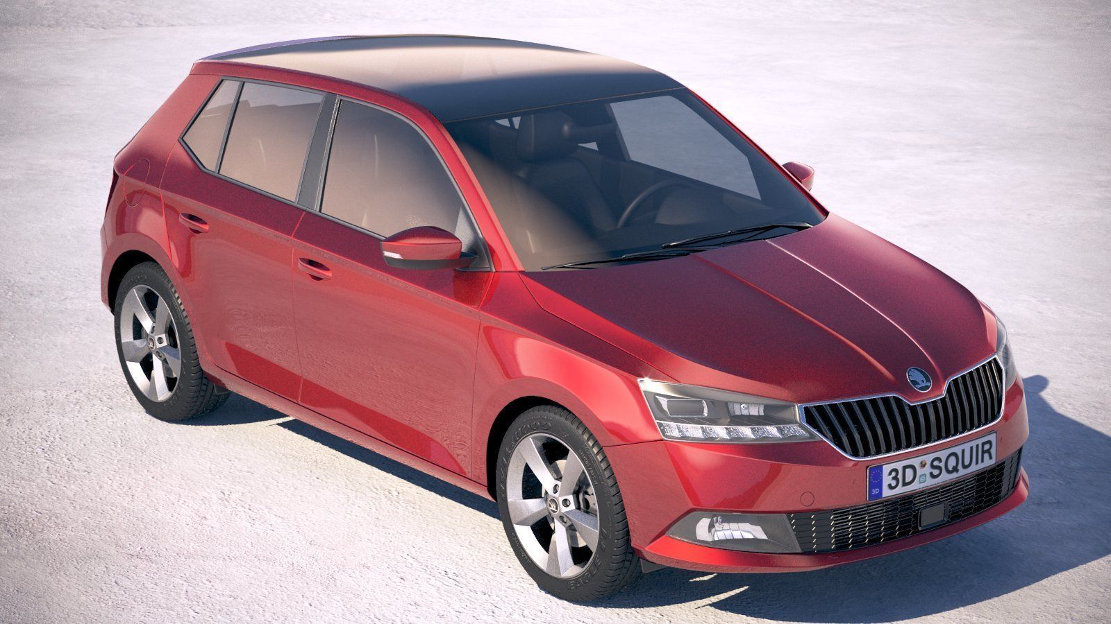 Skoda Fabia 2019 3D model_11