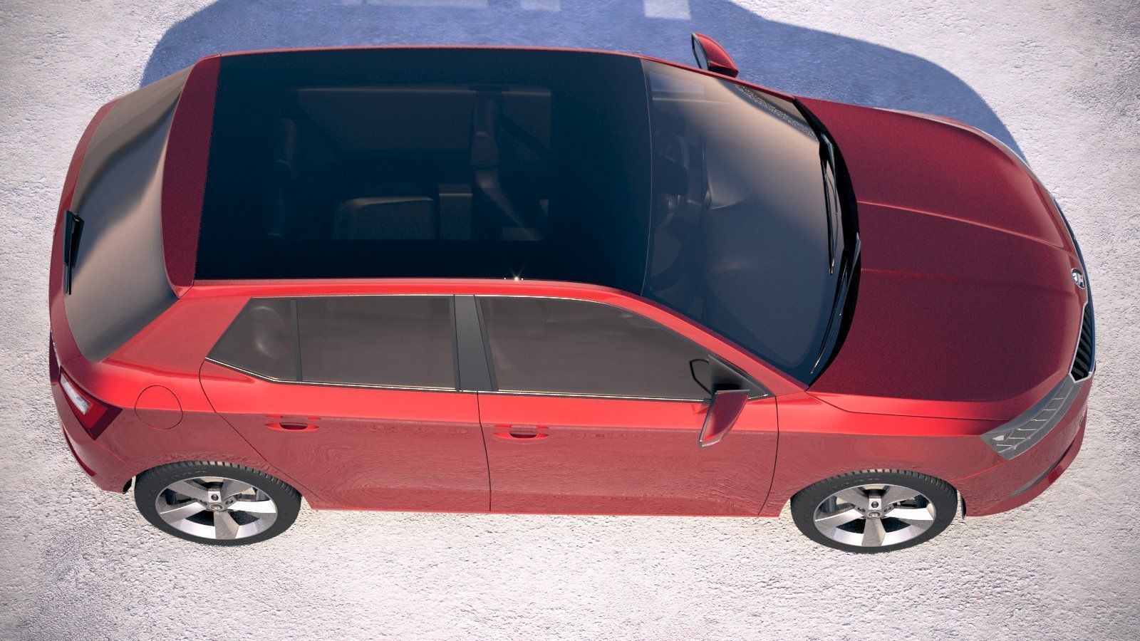 Skoda Fabia 2019 3D model_7