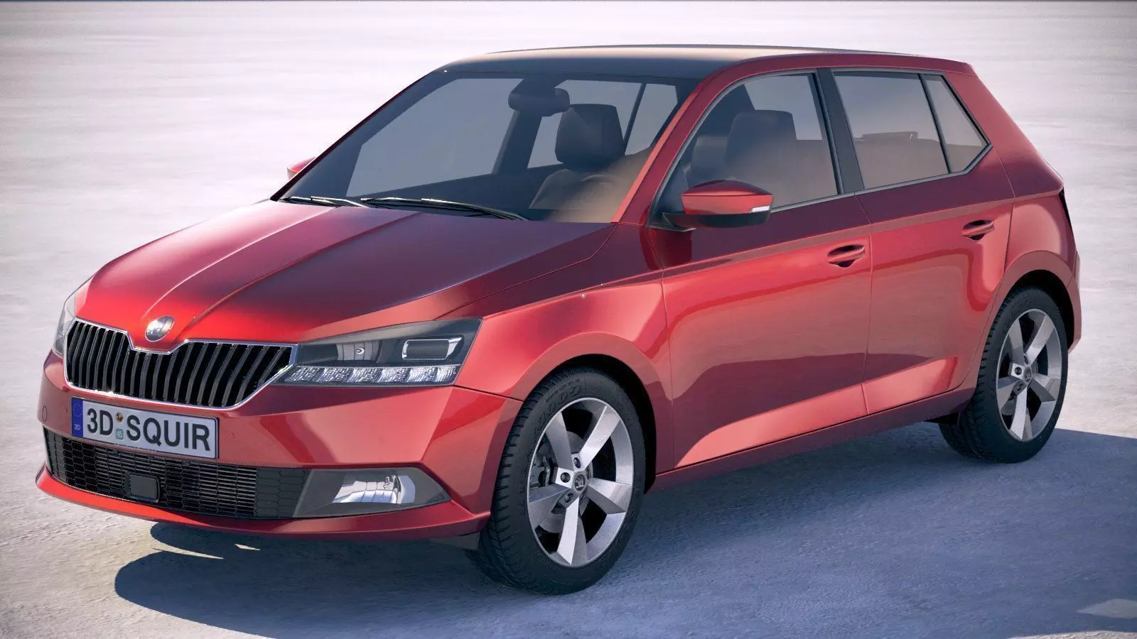 Skoda Fabia 2019 3D model_0