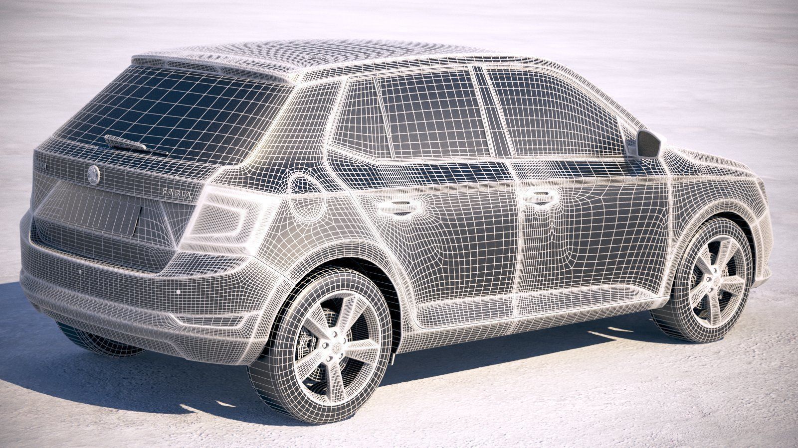 Skoda Fabia 2019 3D model_18